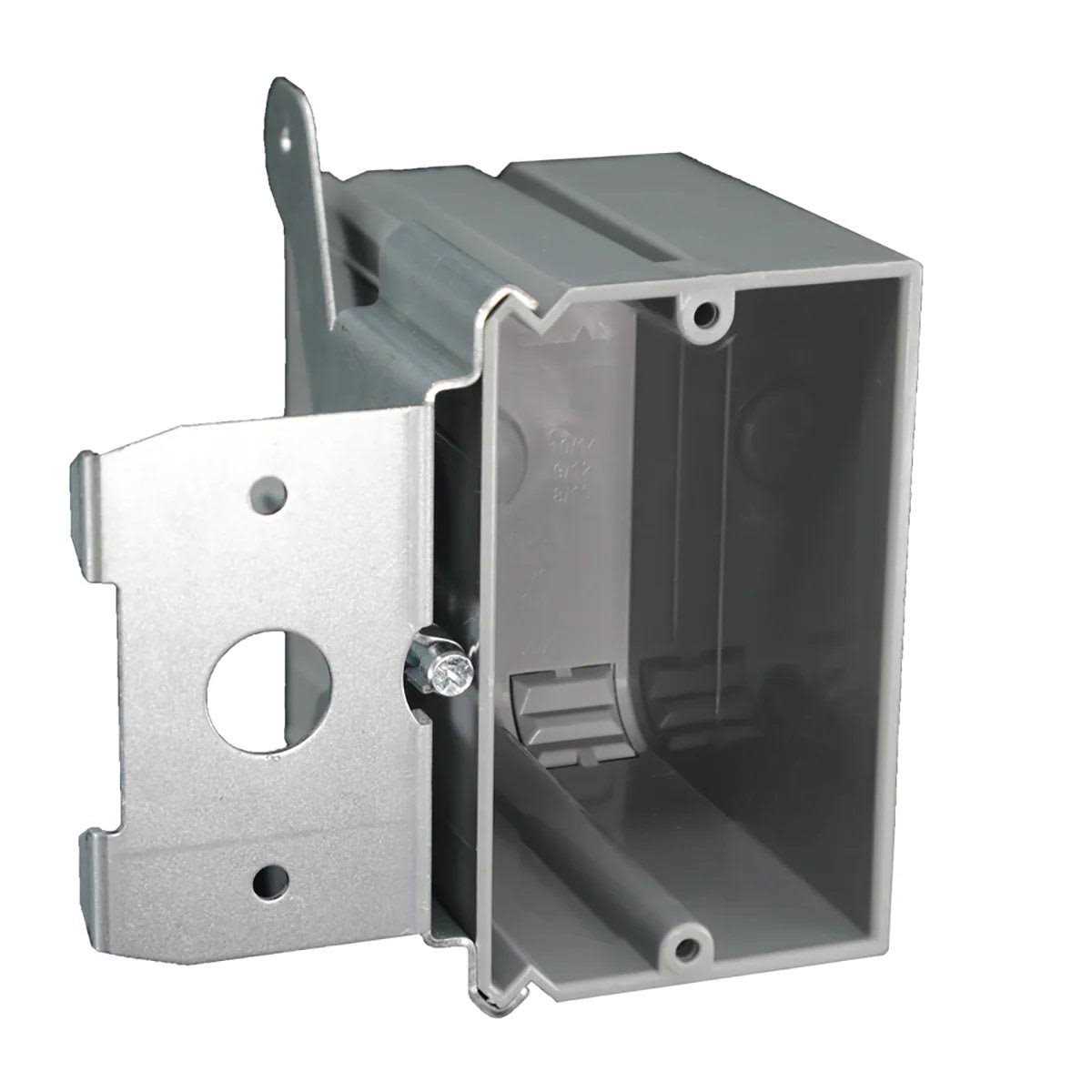 Non-Metallic One-Gang Adjustable Vertical Outlet Box - Cheap Fitting