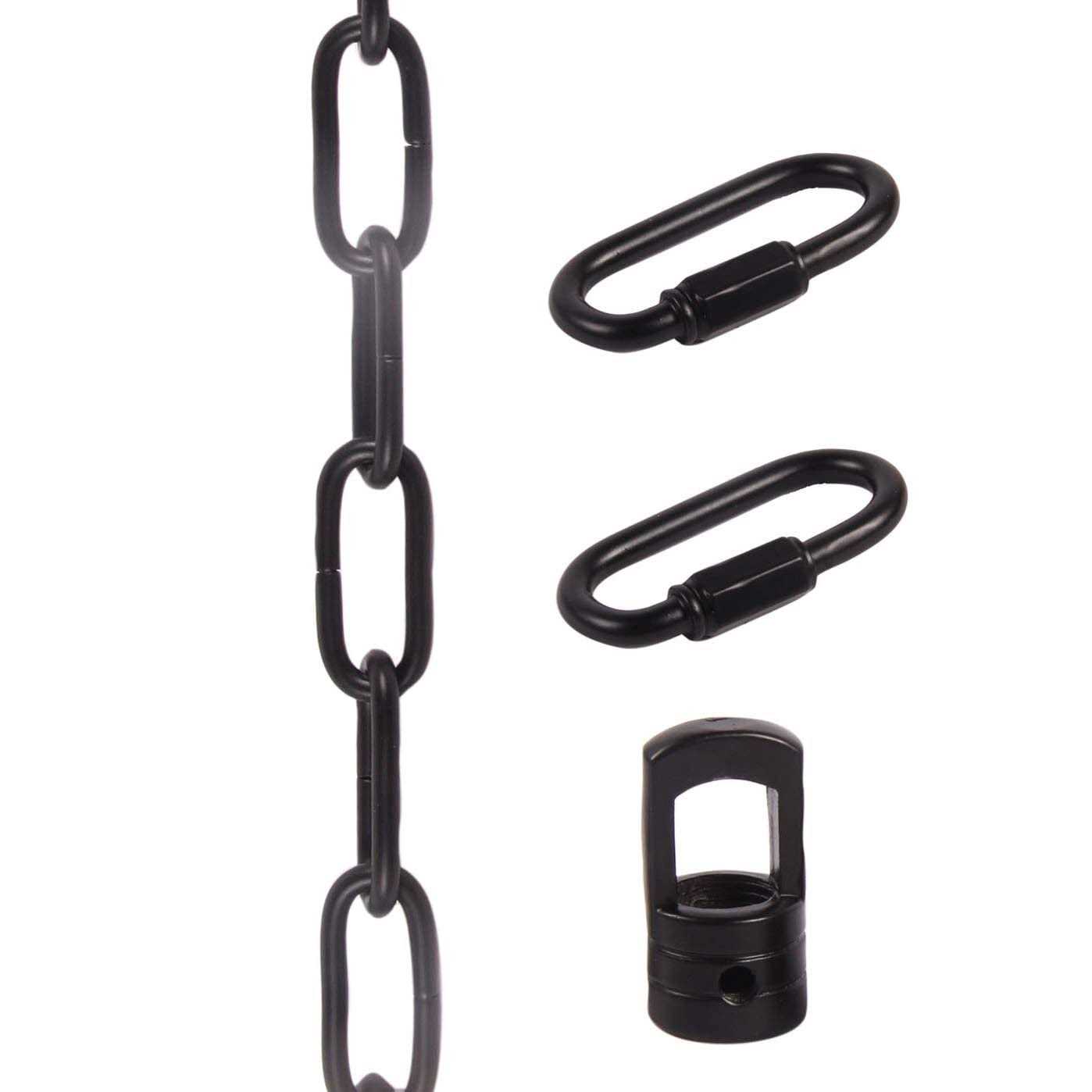 Lighting Pendant Chain, Heavy Duty Chain for Light Fixture, Mirror or Picture Suspension Chain in Antique Brass Finish - Cheap Fitting