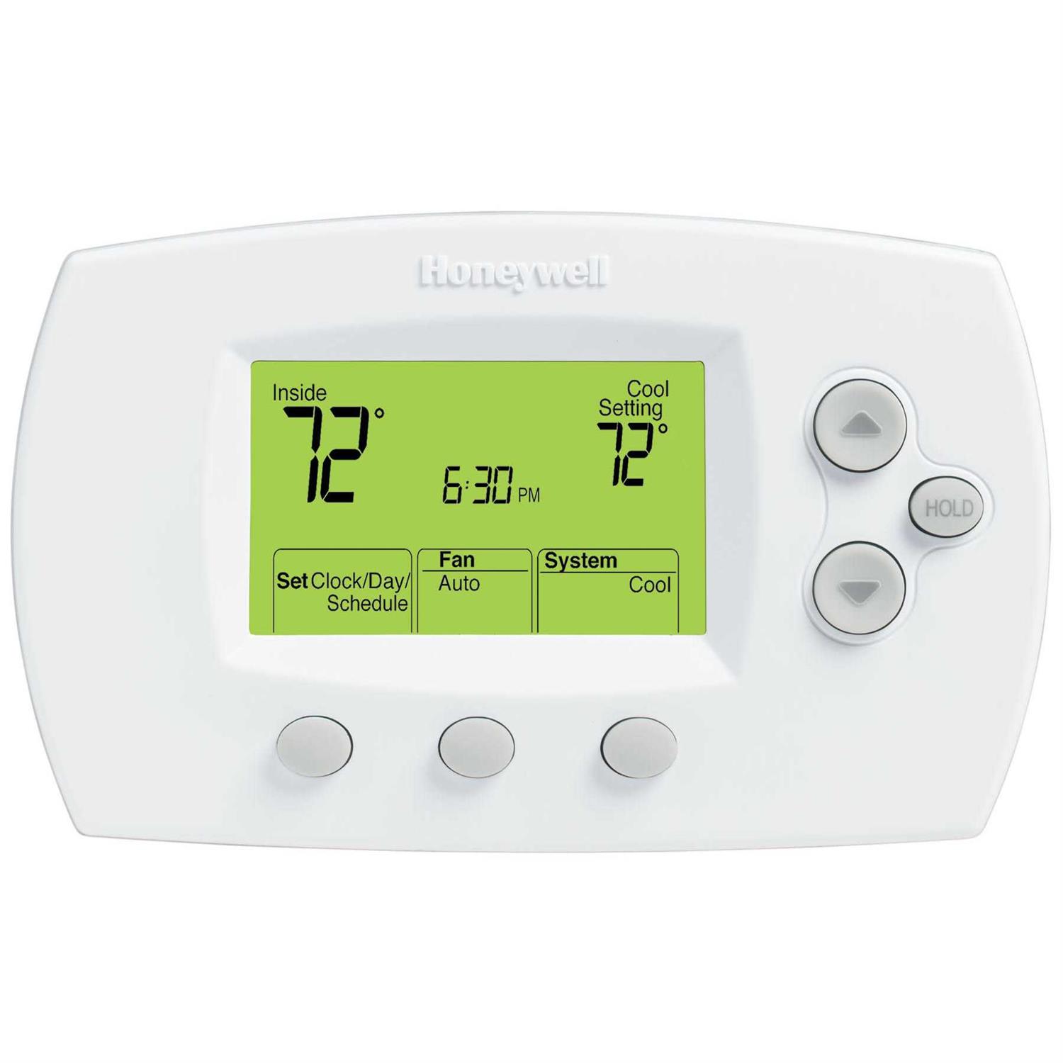 Honeywell TH6110D1021 FocusPro 6000 Programmable Thermostat – 1-Stage - Cheap Fitting