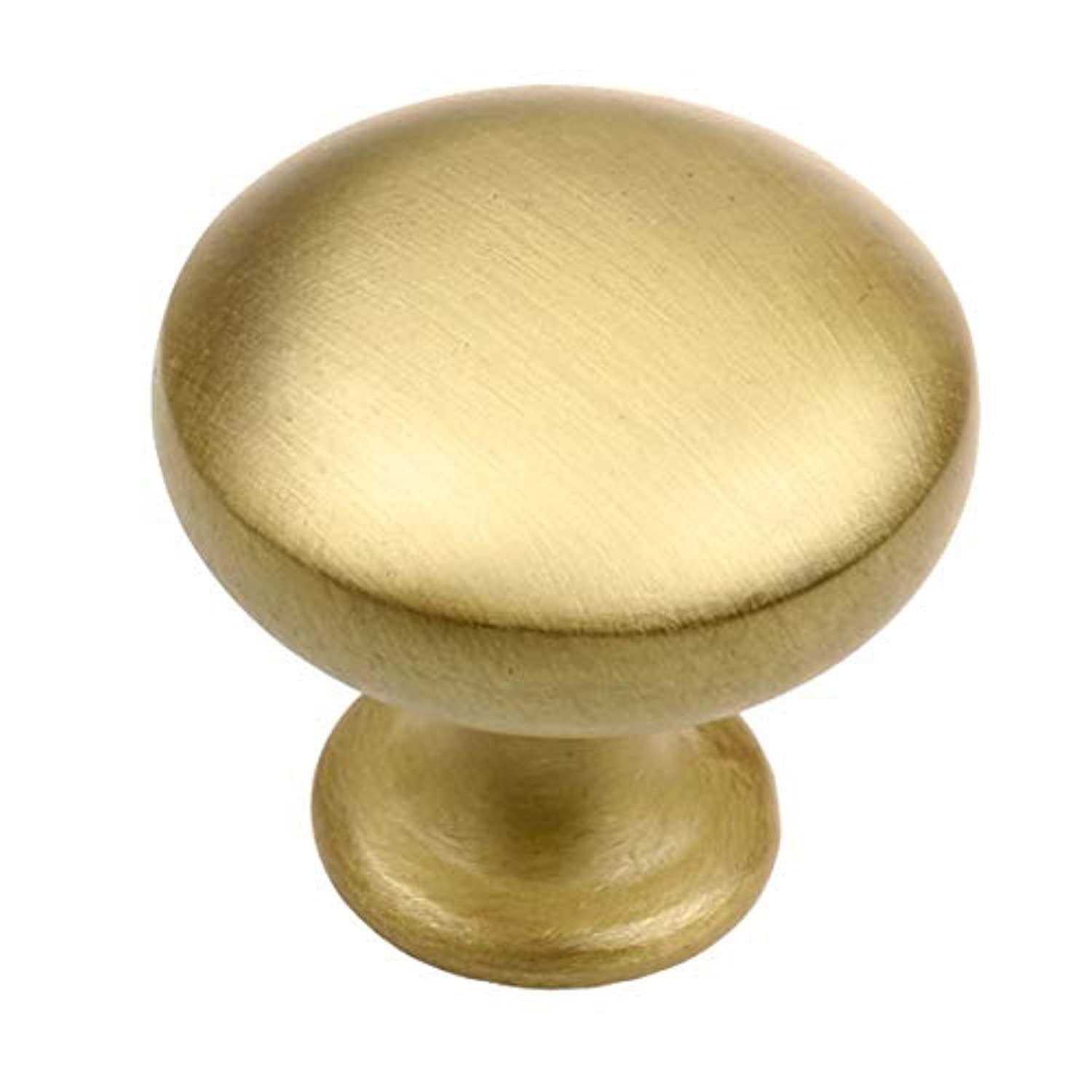 Gliderite 1.125 in. Solid Classic Round Cabinet Knobs - Cheap Fitting