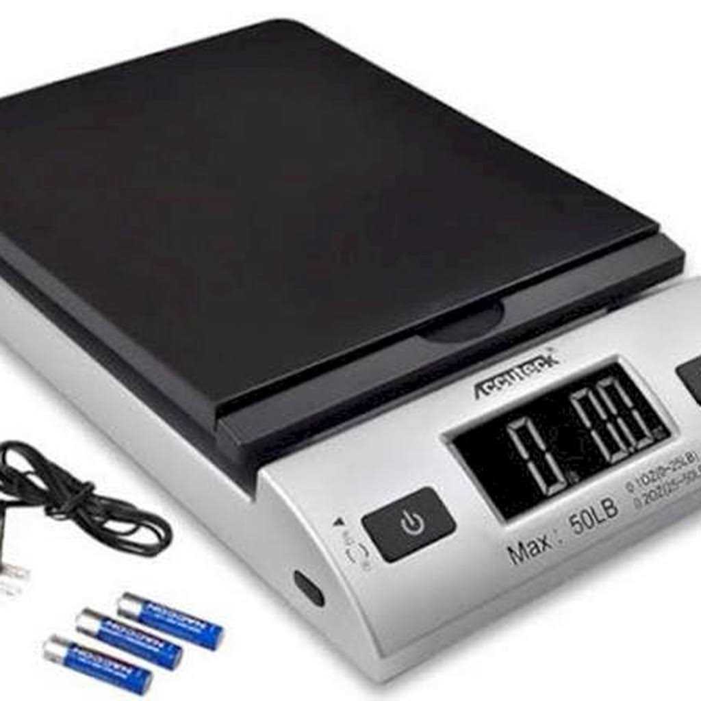 Accuteck All-in-1 Series W-8250-50bs A-pt 50 Digital Shipping Postal Scale with Ac Adapter - Cheap Fitting