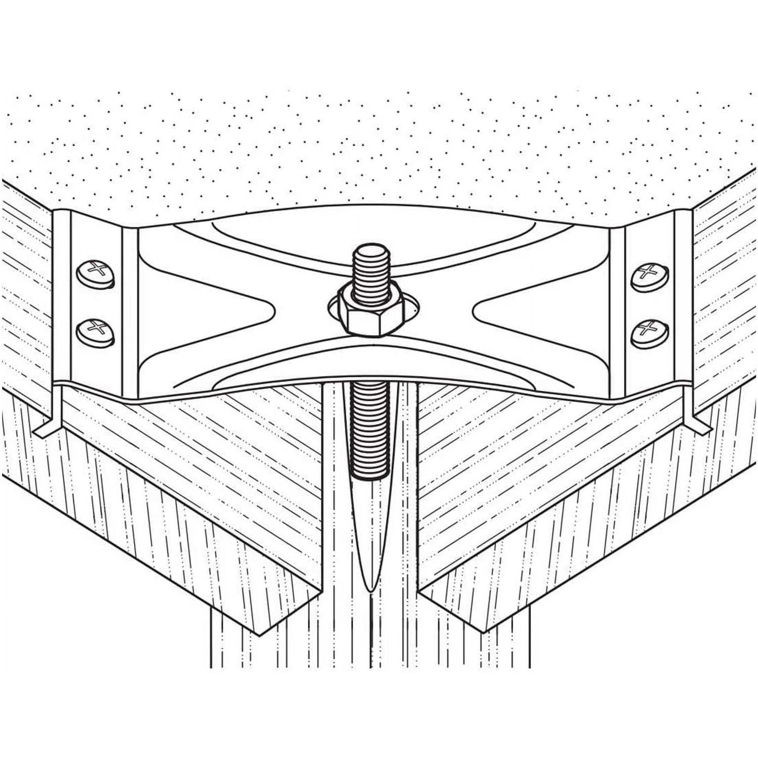 POWERTEC 71427 Kerf Mount Corner Bracket - Cheap Fitting