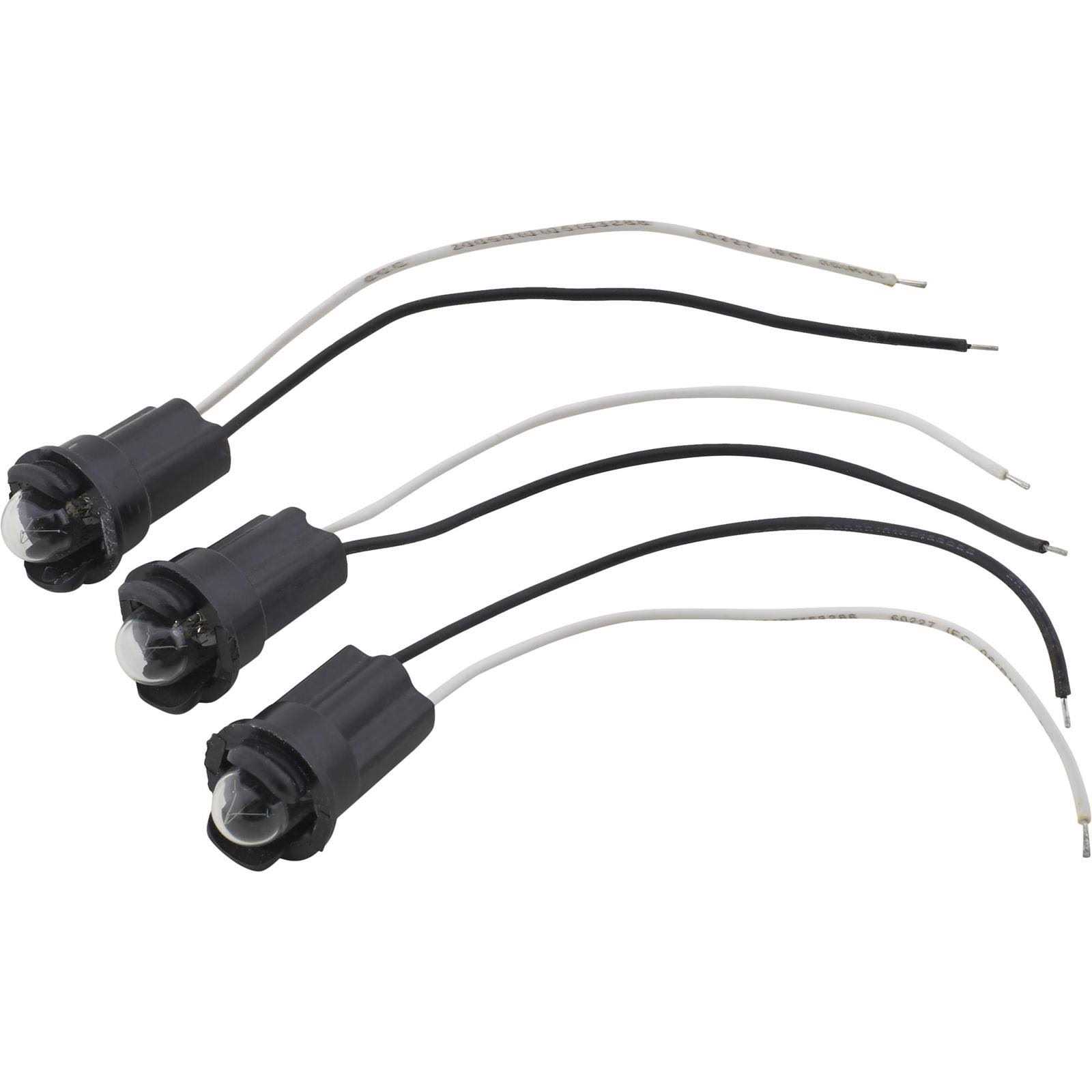 Equus Light Bulb & Socket Assembly 3pk Push-In E9904 - Cheap Fitting