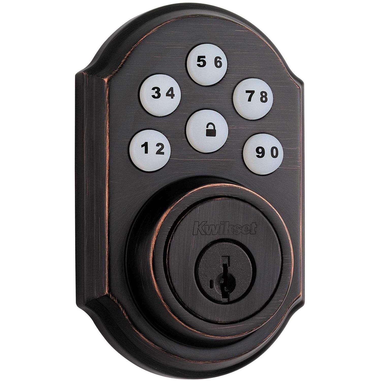 Kwikset 909 SmartCode Electronic Deadbolt - Cheap Fitting