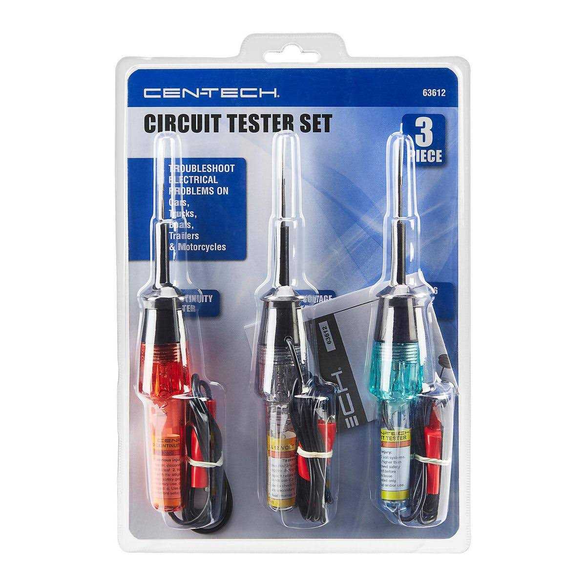 Cen-Tech Circuit Tester Set - Cheap Fitting