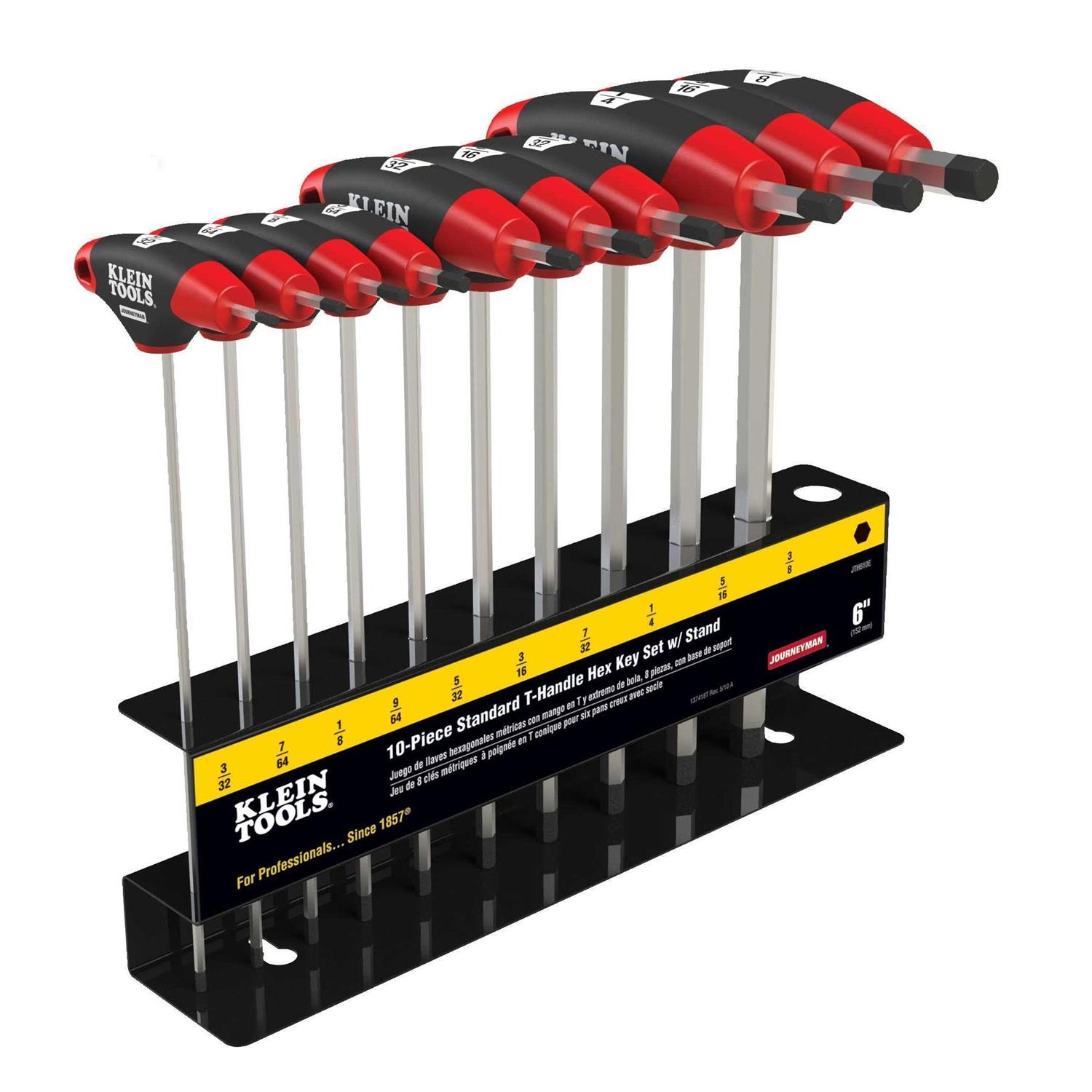 Klein Tools JTH910E T-Handle Set with Stand - Cheap Fitting