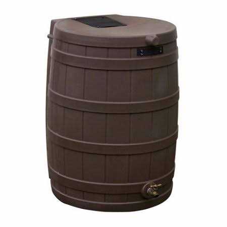 Good Ideas Rain Wizard 50 Gallon Rain Barrel - Cheap Fitting