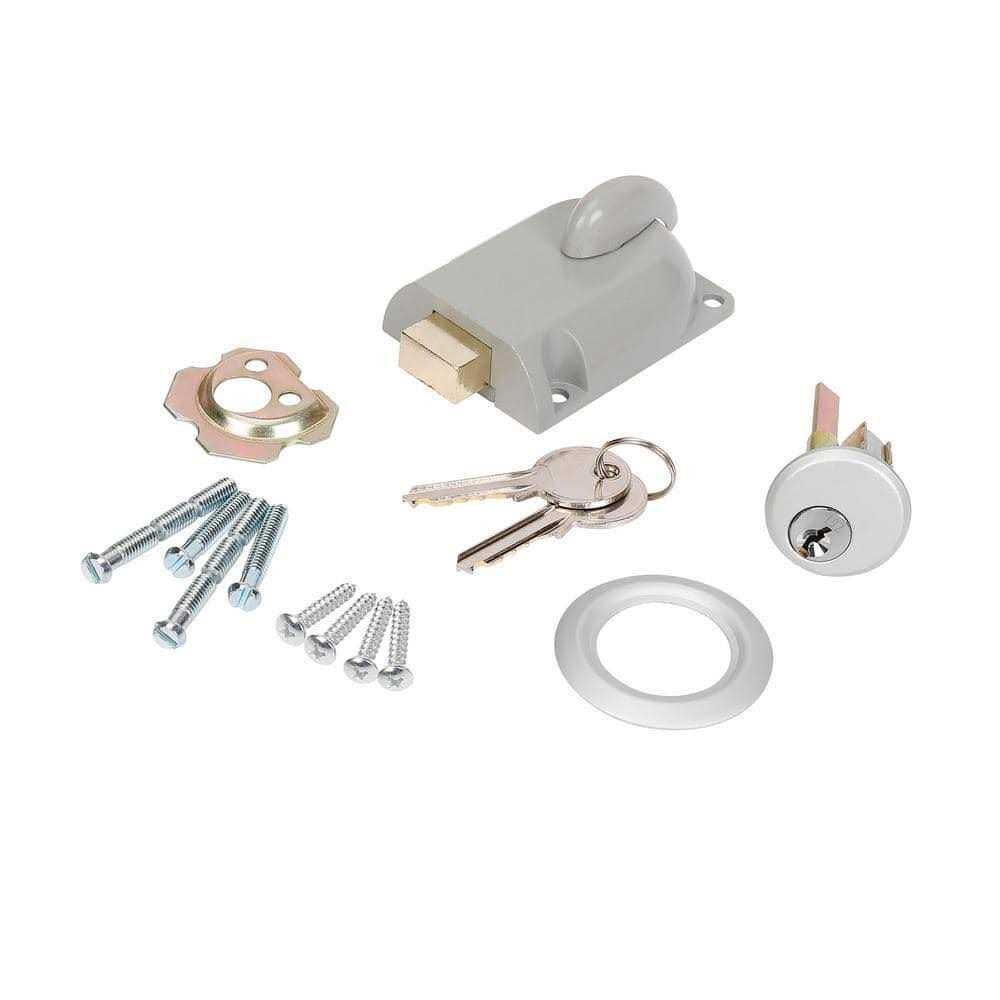 Everbilt Garage Door Dead-Bolt Lock with Cylinder - Cheap Fitting