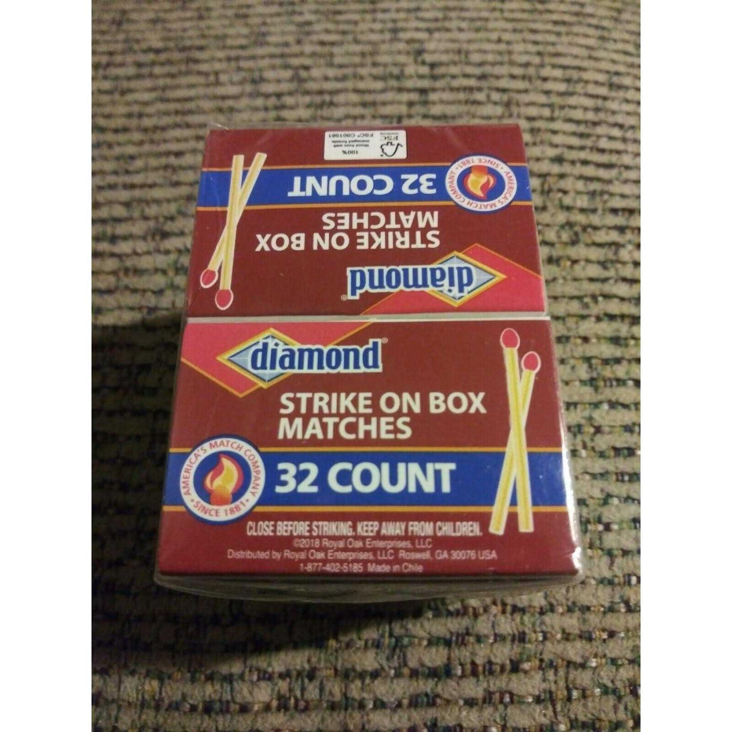Diamond Strike On Box Matches - Cheap Fitting