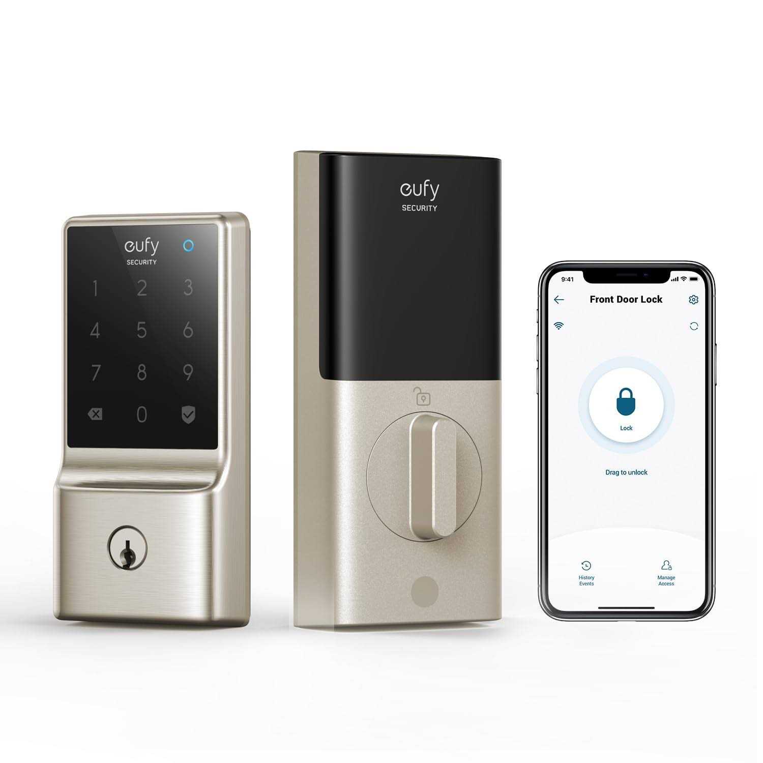 eufy Security C210 Smart Lock Keyless Entry Door Lock - Cheap Fitting