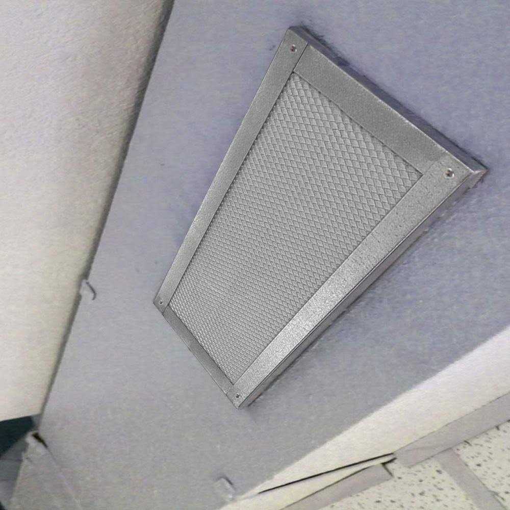 16 x 8-in. Galvanized Steel Flat Screen Vent by Gibraltar - Cheap Fitting