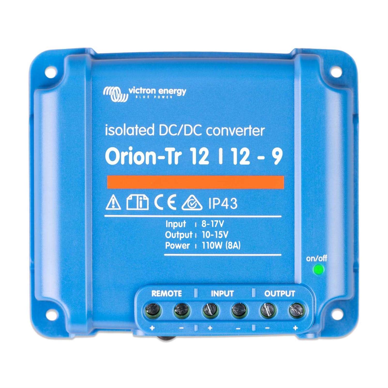 Victron Energy Orion-Tr 12/12-9A Isolated DC-DC - Cheap Fitting