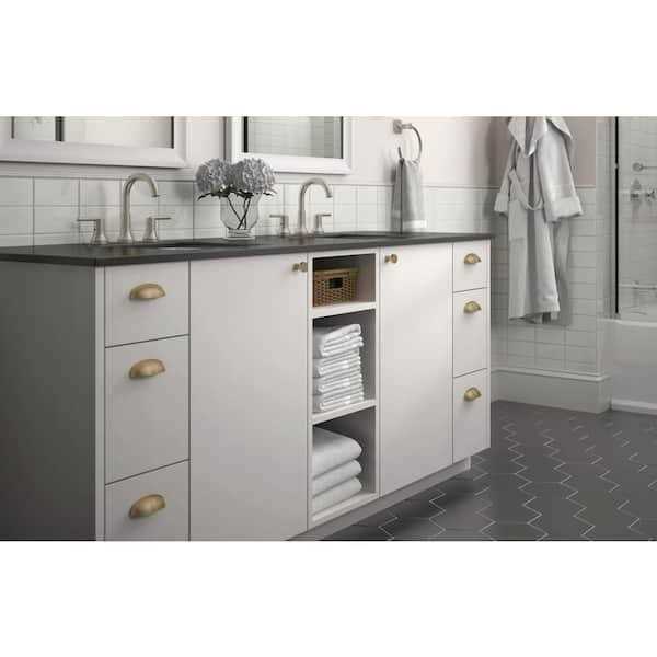 Liberty Dual Mount 2-1/2 or 3 Bronze Cabinet Drawer Cup Pull - Cheap Fitting