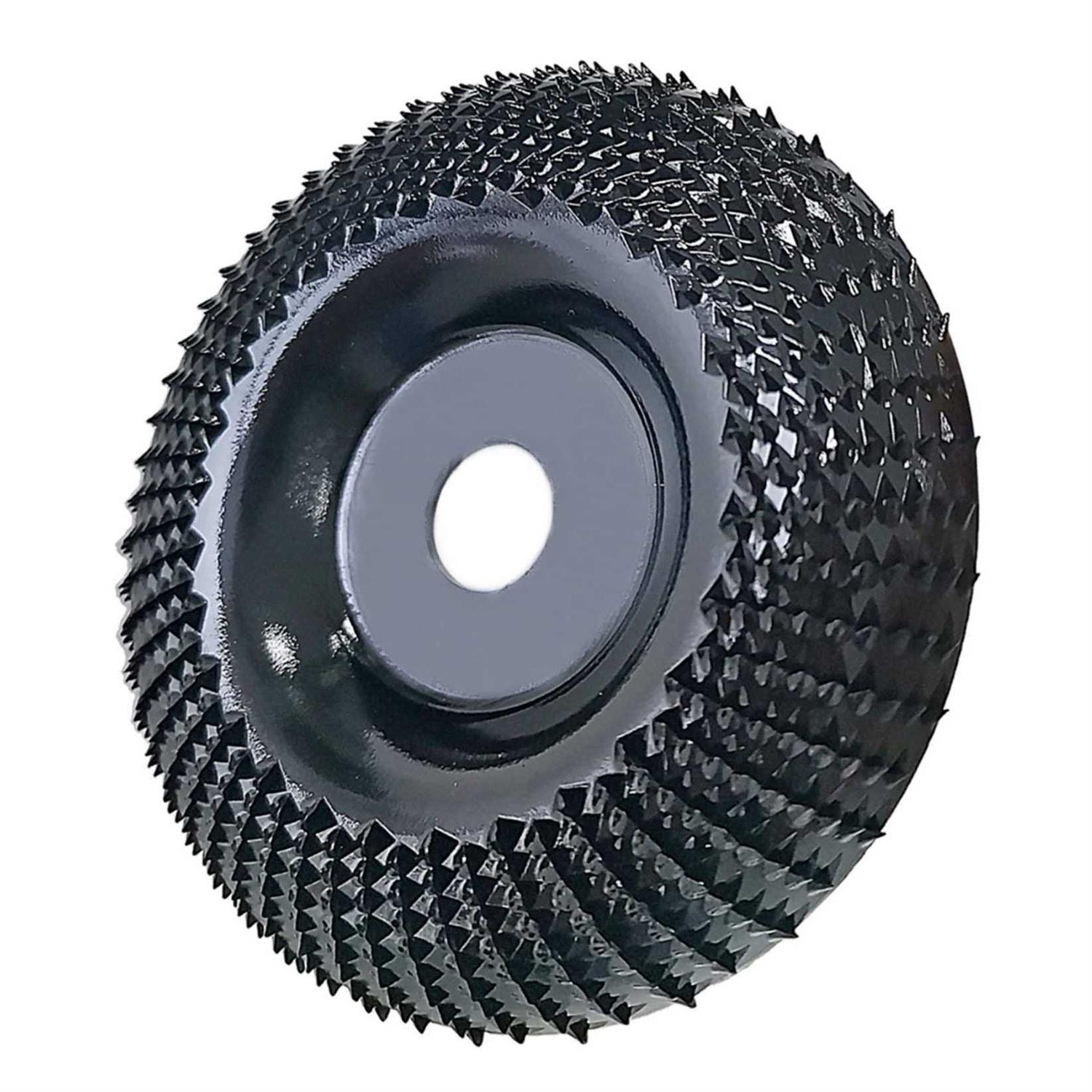 Wood Carving Disc Grinder Wheel Disc 4 Inch Wood Shaping Wheel Wood Grinding Shaping Disc for Angle Grinders with 5/8” Arbor - Cheap Fitting