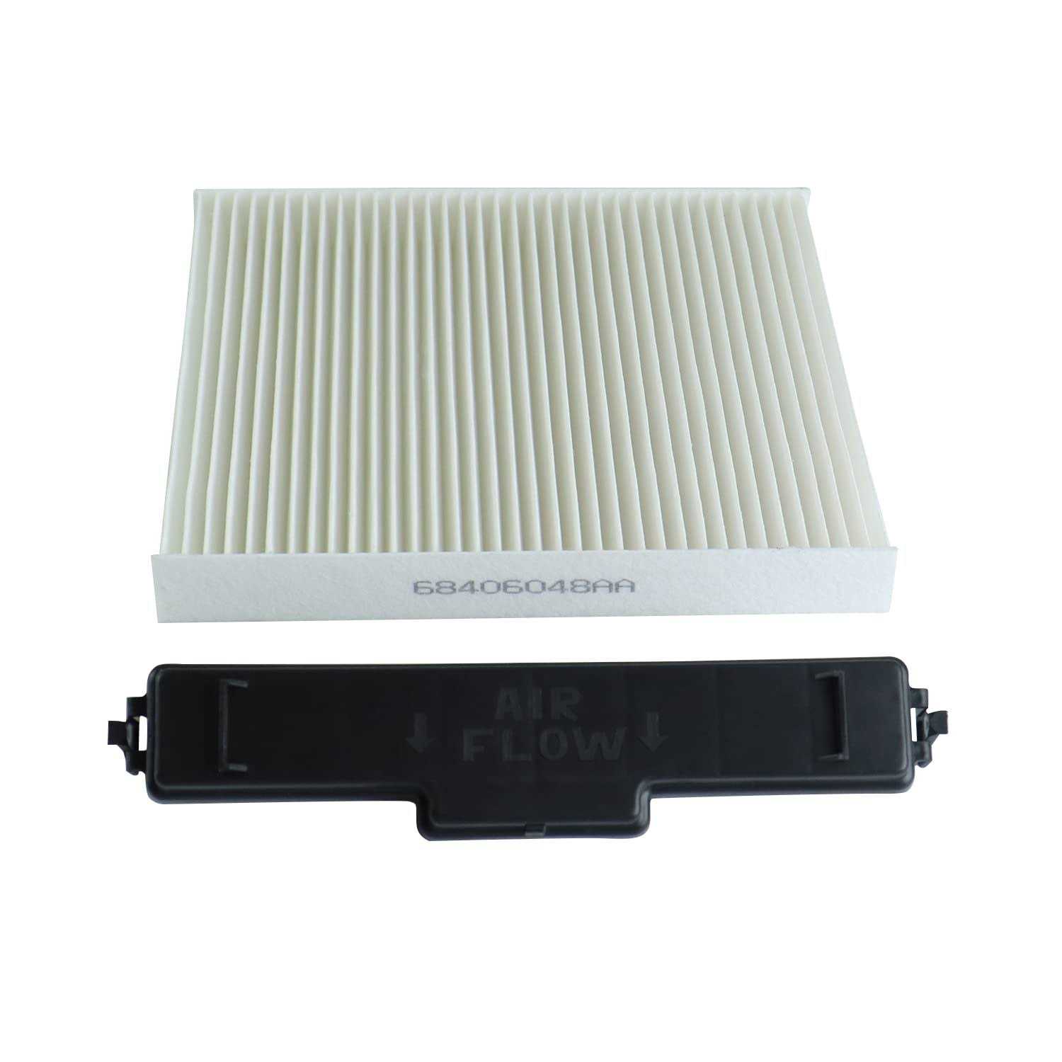 68406048aa Cabin Air Filter & Cabin Filter Access Door Compatible with Dodge Ram 1500 2500 3500 4500 5500 - Cheap Fitting