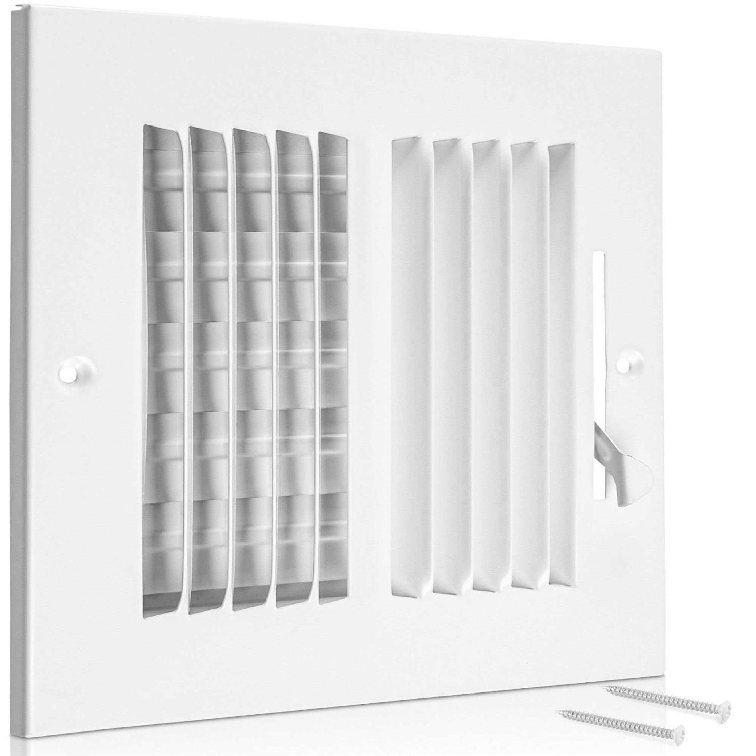 Home Intuition Ceiling Register Air Vent Covers for Home Ceiling or Wall - Cheap Fitting