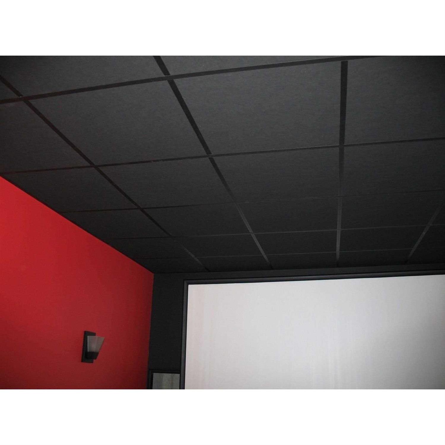 Soundsulate Sound Absorbing Acoustical Drop Ceiling Tiles - Cheap Fitting