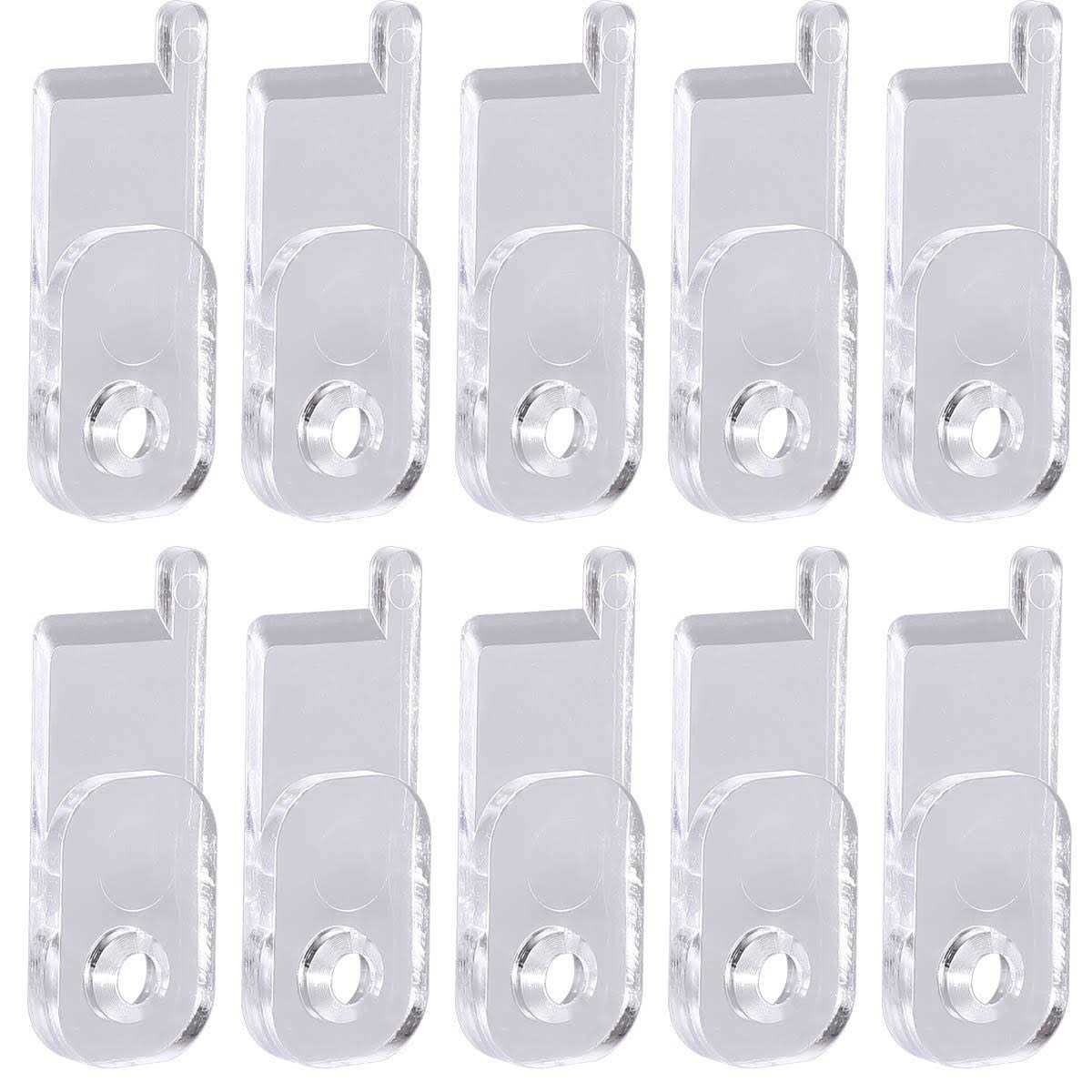 Ylovan Toggle Switch Plate Cover Guard 10 Pack Clear Security, Circuit and Child Protection for Indoor/Outdoor Wall Plate Covers - Cheap Fitting