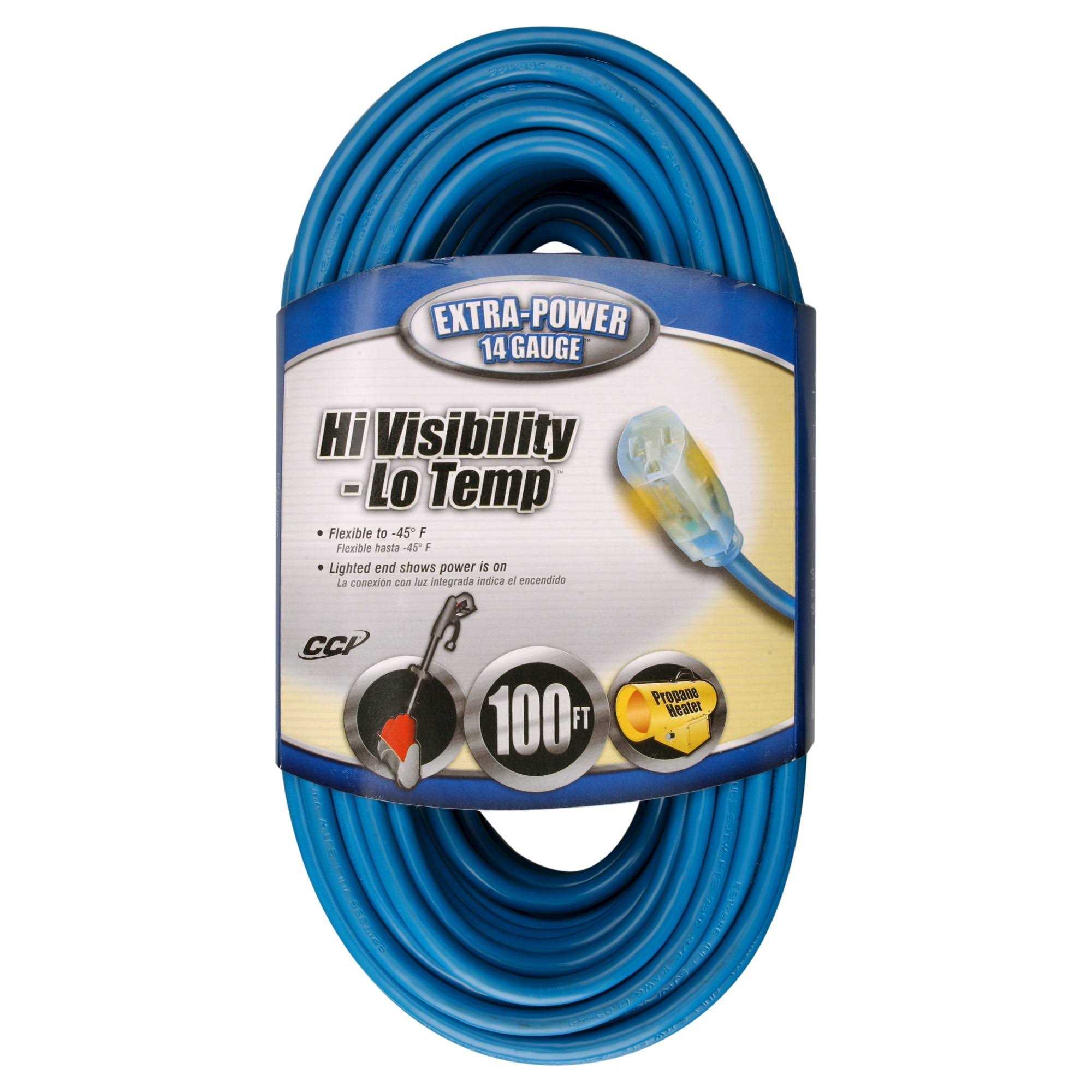 Southwire Blue Extension Cord - Cheap Fitting