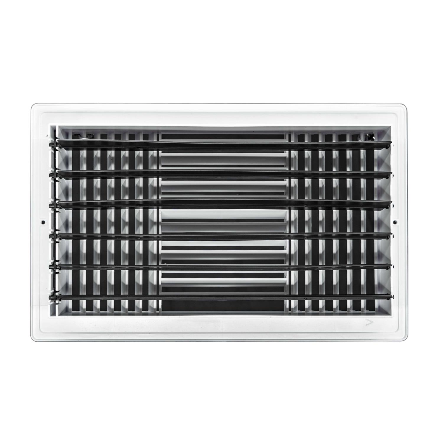 Venti Air 8 in Plastic 3 Way Supply Register - Cheap Fitting