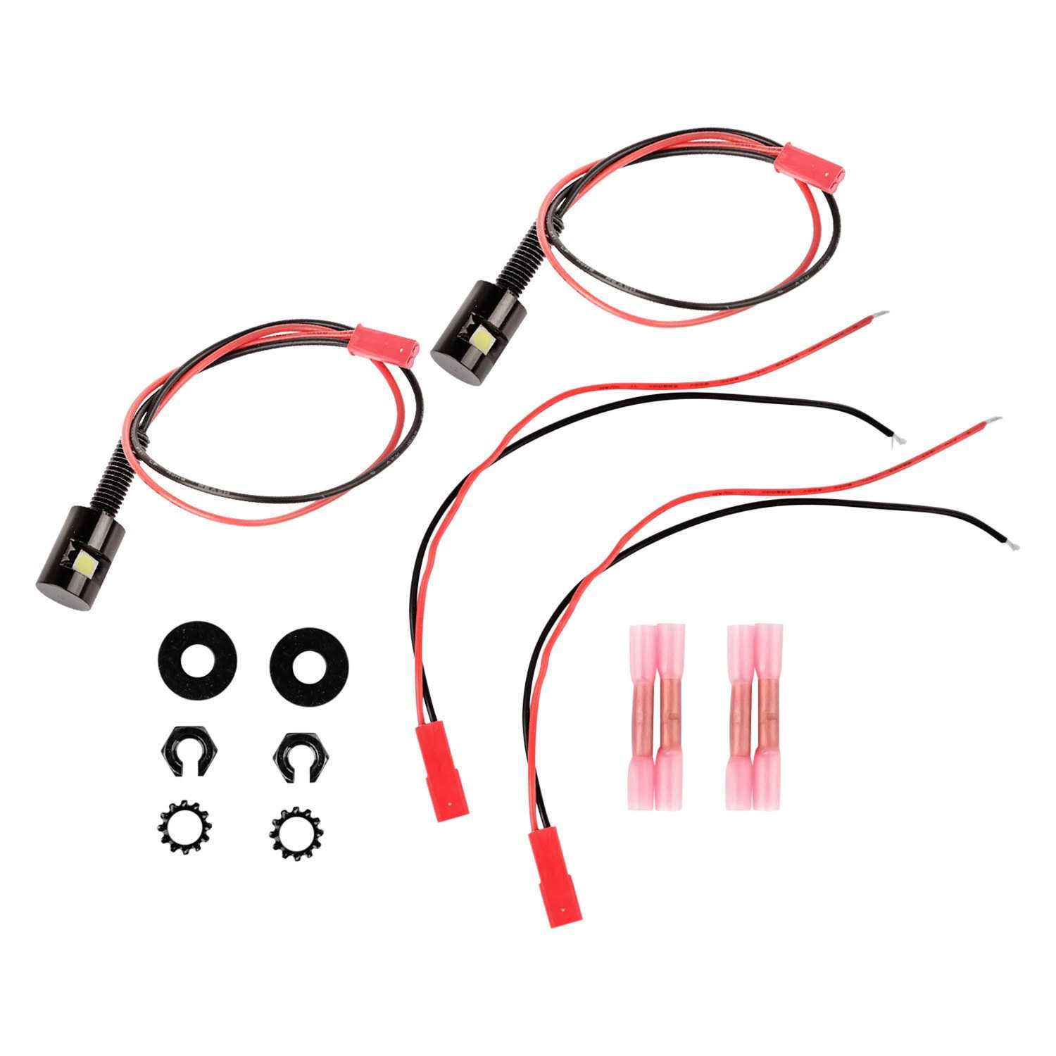 Rugged Ridge 11233.10 Bolts LED License Plate - Cheap Fitting