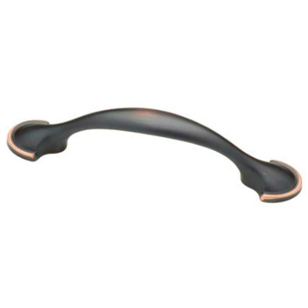Liberty Hardware P39955L-VBC-U1 3 in. Bronze Half Pull - Cheap Fitting