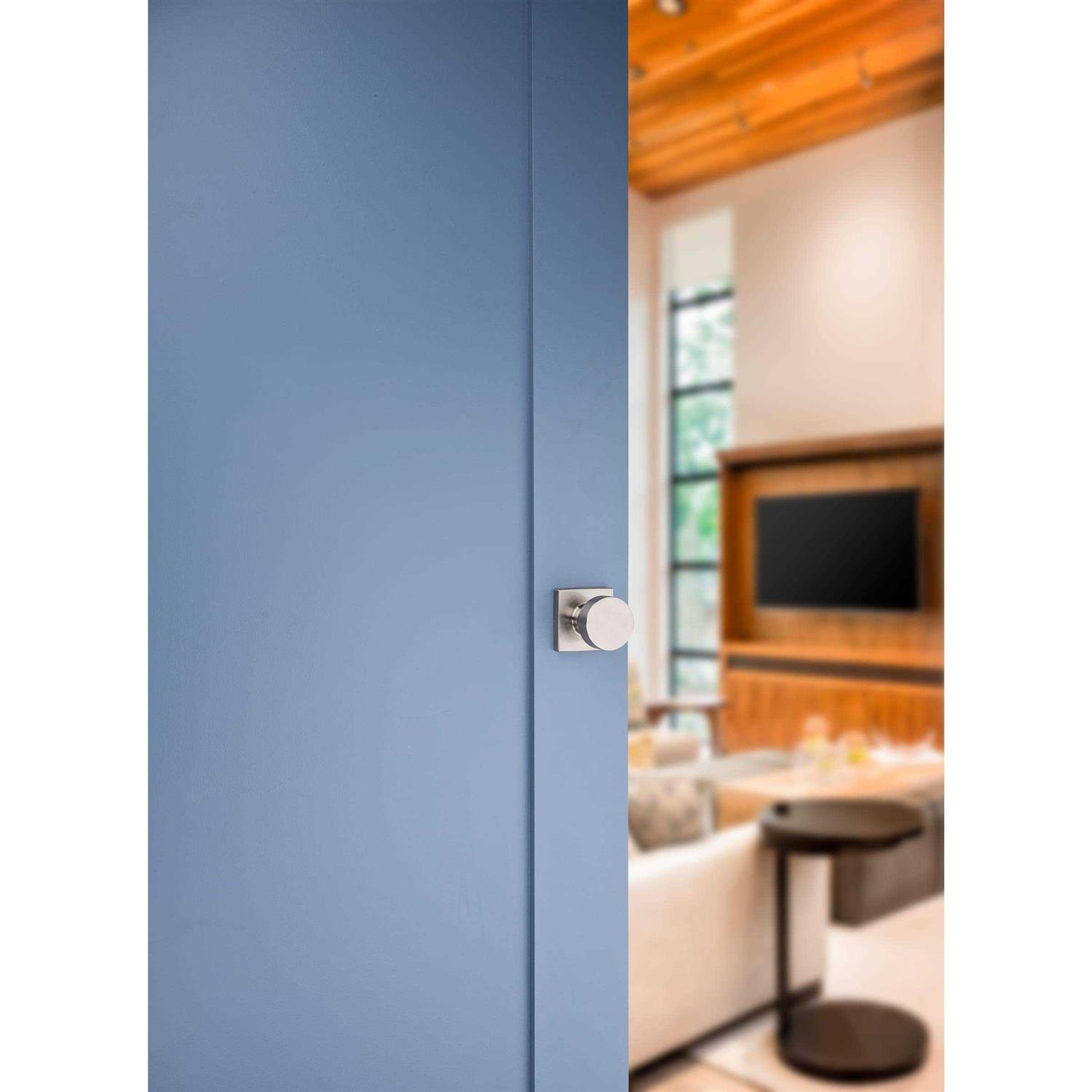 Kwikset 720PSKSQT-15 Pismo Passage Door Knob with Square Rose - Cheap Fitting