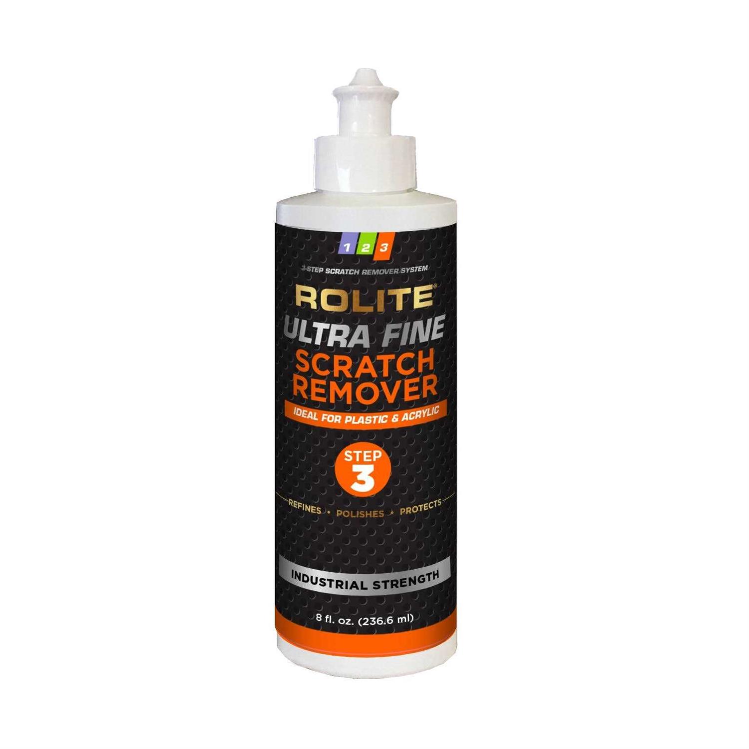 Rolite Ultra Fine Scratch Remover for Plastic & Acrylic Surfaces Including Marine Strataglass & Eisenglass - Cheap Fitting