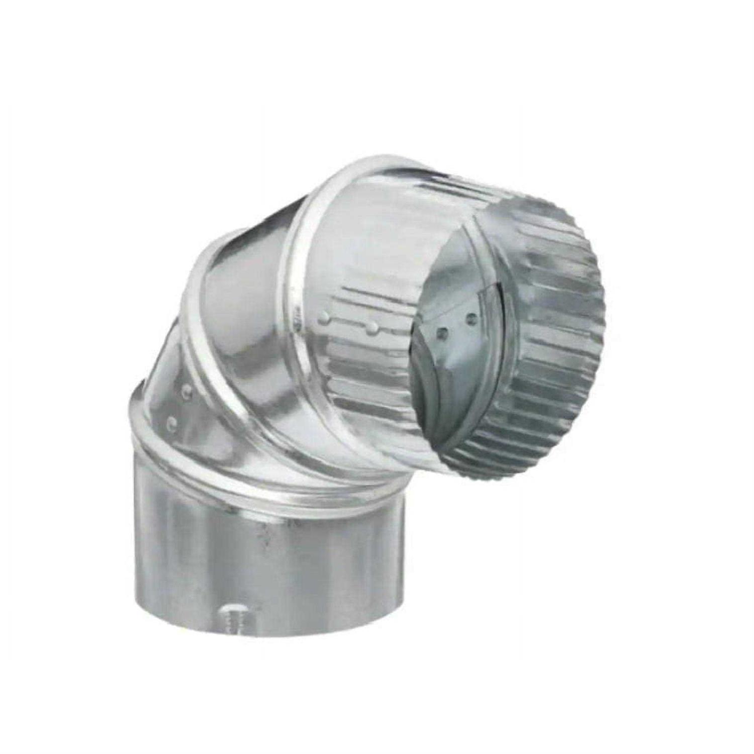 Master Flow 3 in. 90 Deg. Round Adjustable Elbow - Cheap Fitting