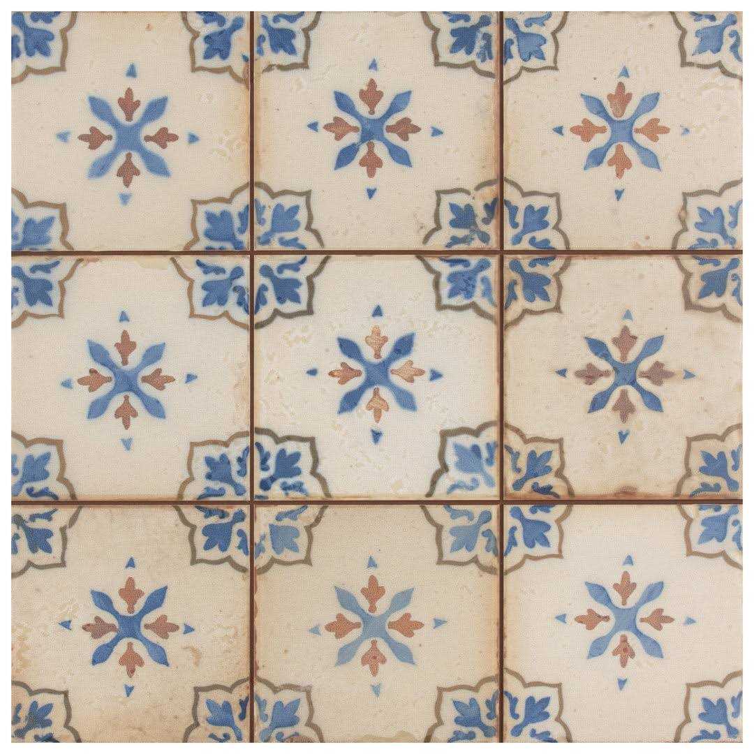 Mirambel 13″ x 13″ Ceramic Patterned Wall & Floor Tile Merola Tile - Cheap Fitting