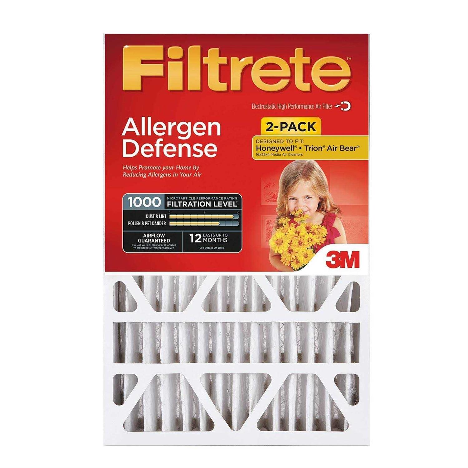 Filtrete Micro Allergen Defense Deep Pleat Filter - Cheap Fitting