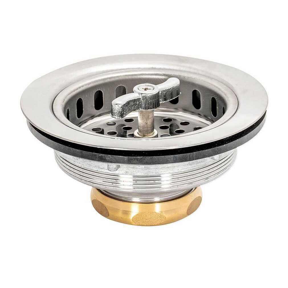 EZ-flo Spin and Seal 4-1/2 in. Sink Strainer - Cheap Fitting