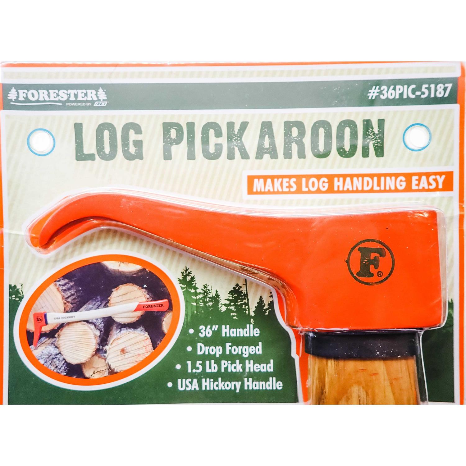 Forester LOG Handling Pickaroon Hickory Handle - Cheap Fitting