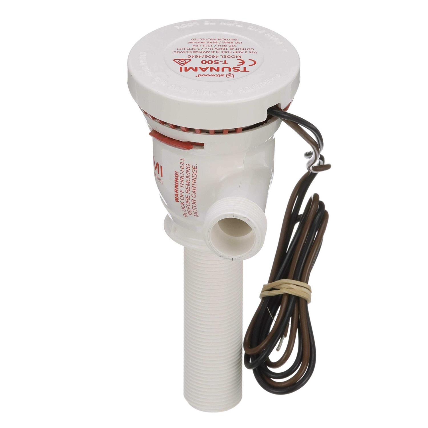 Attwood T500 Tsunami Aerator Pump - Cheap Fitting