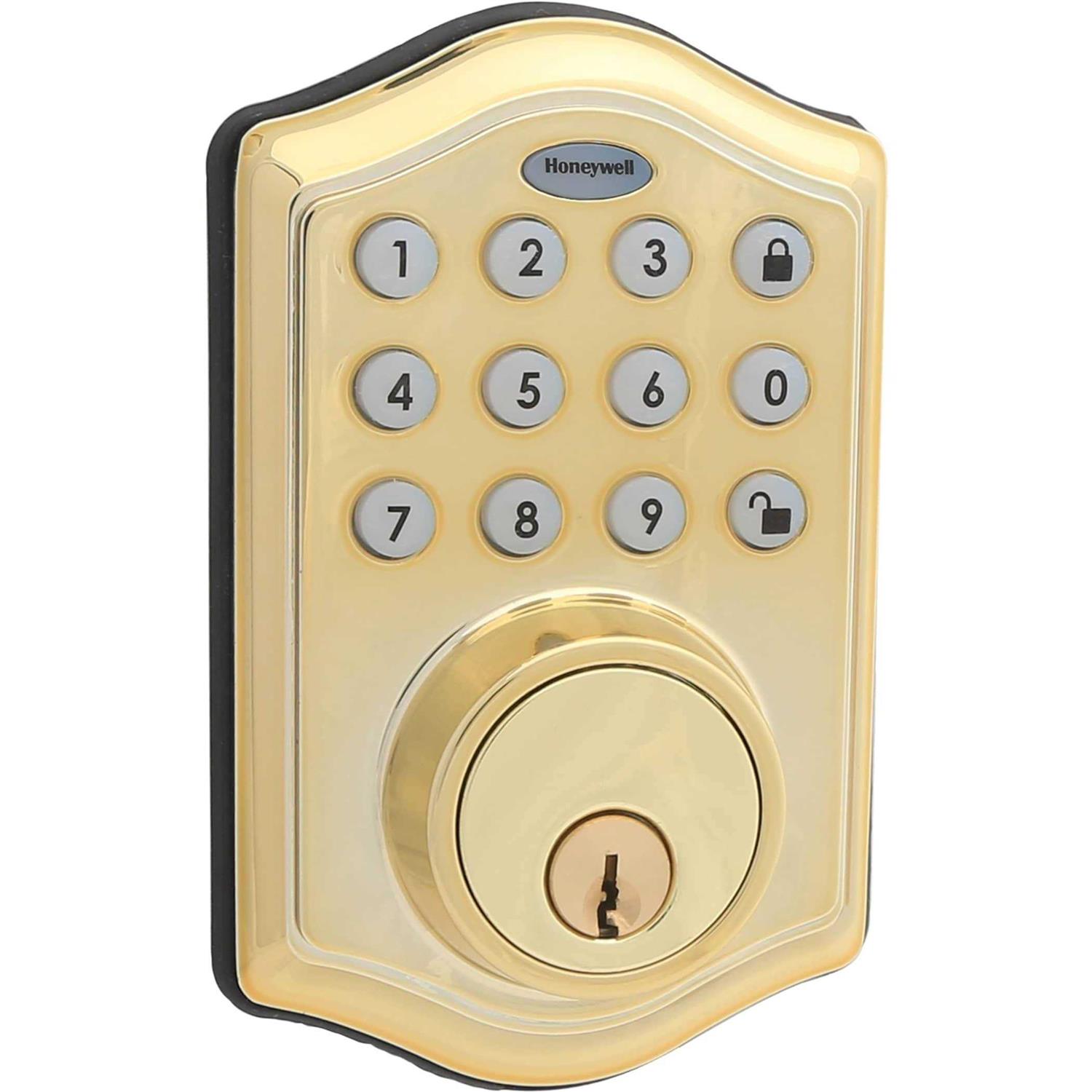 Honeywell Electronic Deadbolt Door Lock with Keypad - Cheap Fitting