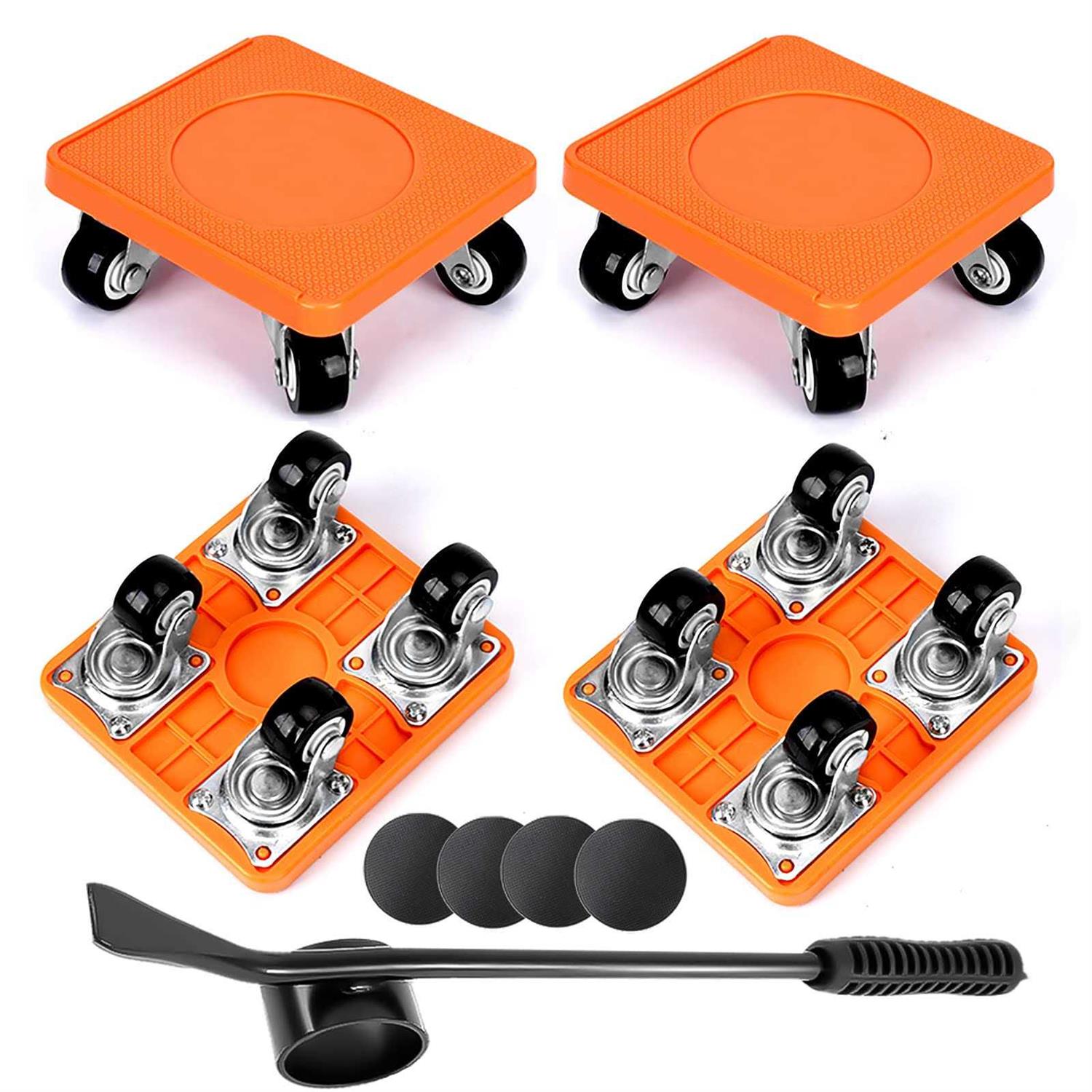 Furniture Mover Dolly with Lifter 4 Wheel Furniture Dolly 800 LB Load Capacity - Cheap Fitting