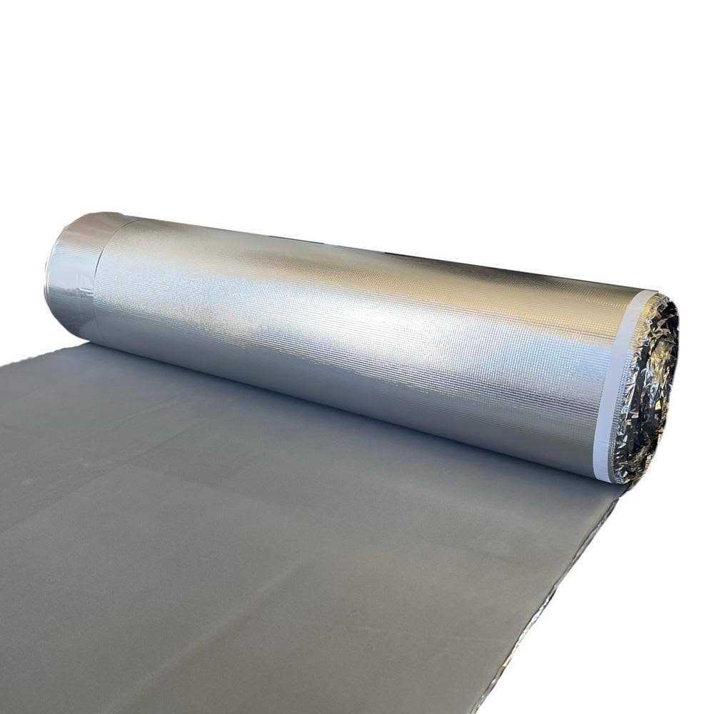 Dekorman Premium Plus T 120 mil Acoustic Underlayment with Silver Foil for Laminate Floor - Cheap Fitting