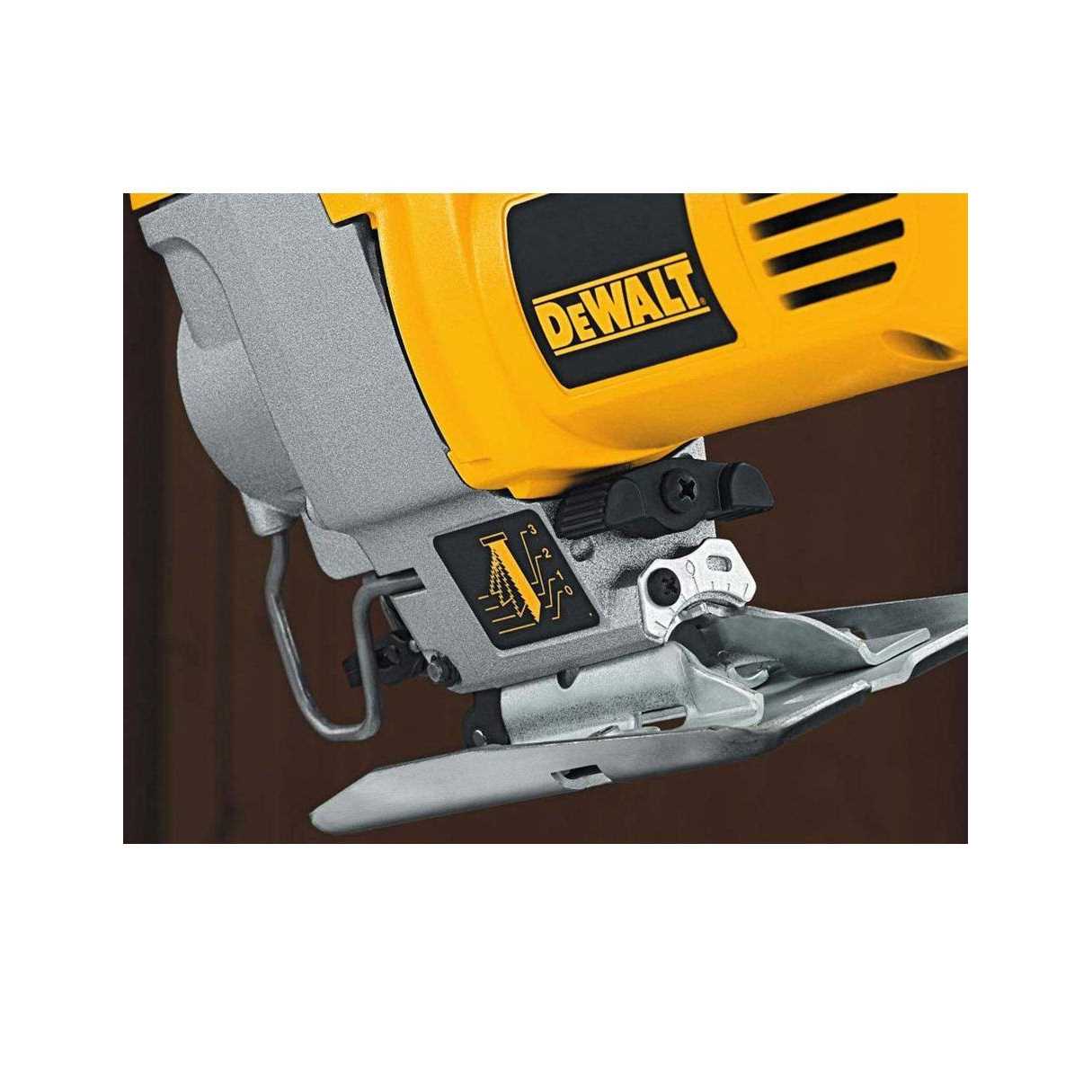 DeWalt 5.5 amps Corded Orbital Jig Saw - Cheap Fitting