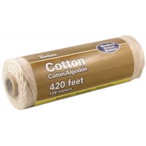 KingCord Medium Cotton Twine – Natural - Cheap Fitting