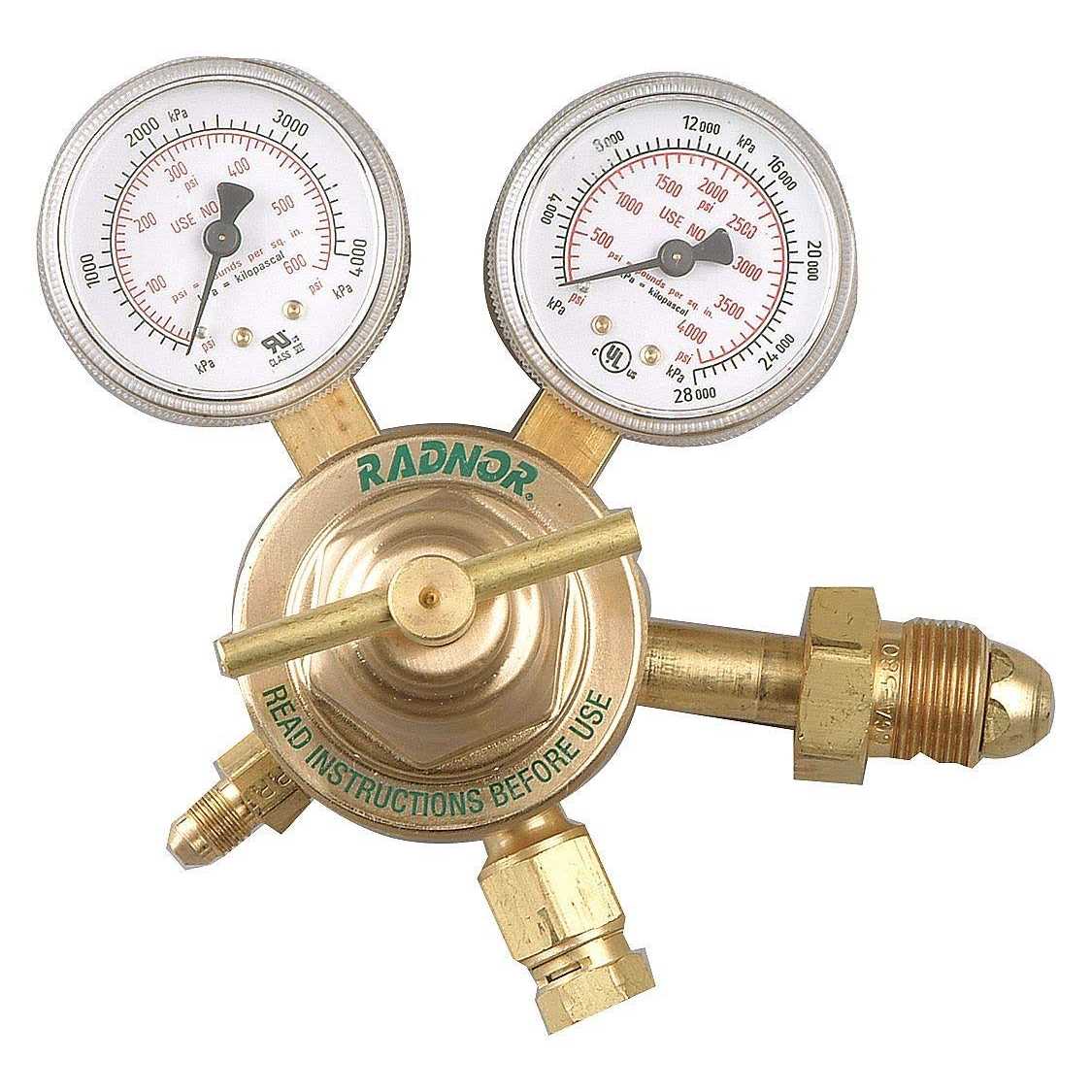 Radnor Model Tpr250-500-580 Victor Style Nitrogen Purge Regulator RAD64003044 - Cheap Fitting