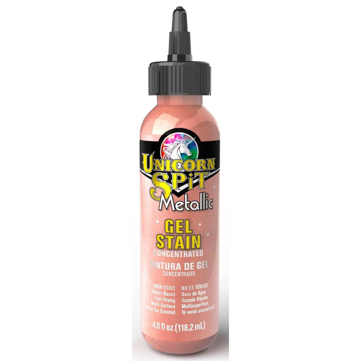Metallic Unicorn Spit Sparkling Wood Stain & Glaze 4oz - Cheap Fitting