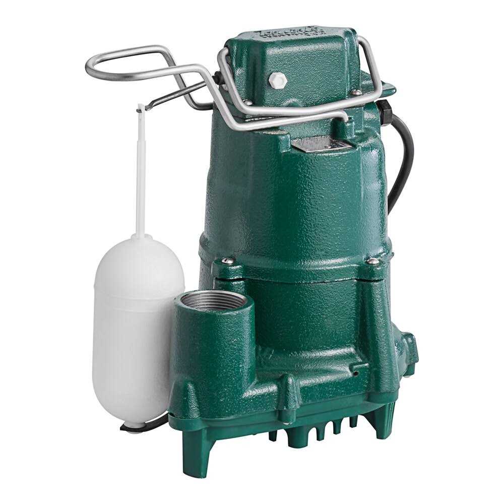 Zoeller 98-0001 M98 Flow Mate Sump Pump 1/2 HP Automatic - Cheap Fitting