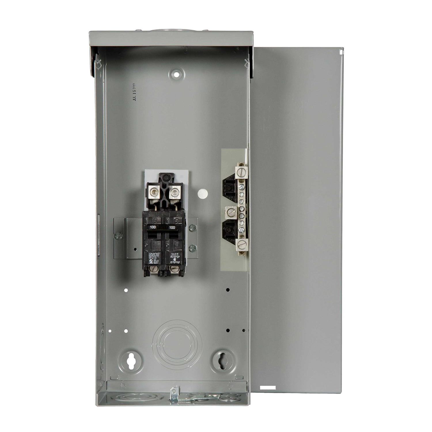 Siemens 100-Ampere 2-Circuit Main Breaker Load Center W0202MB1100CU - Cheap Fitting