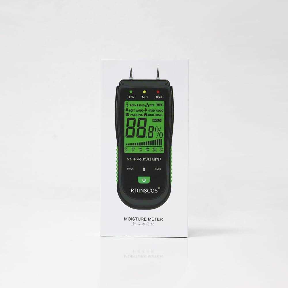 Wood Moisture Meter Firewood Moisture Tester Drywall Moisture Detector Professional Moisture Content Meter Lumber Logs Concrete Floors Carpet - Cheap Fitting