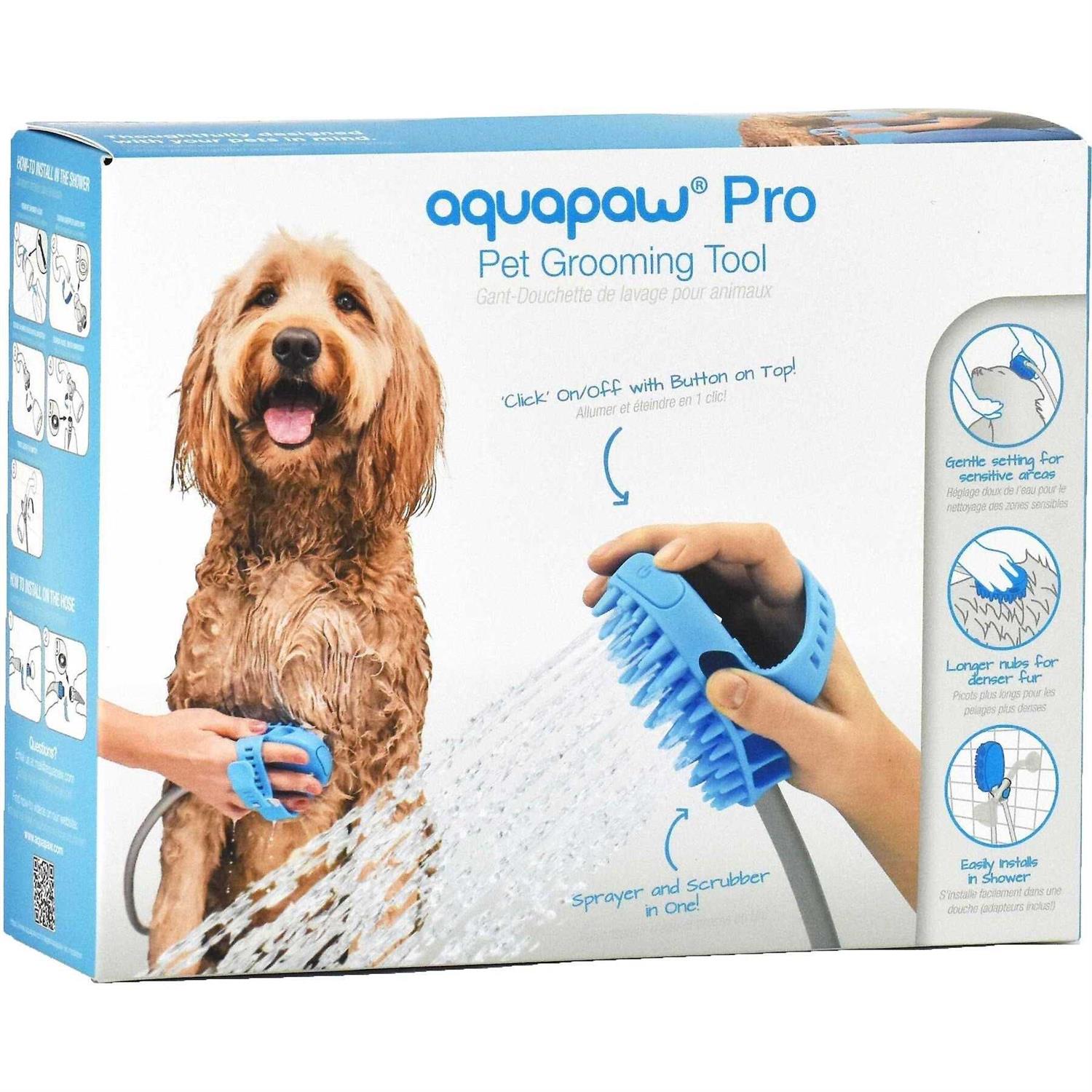 Aquapaw Dog Bath Brush Pro Sprayer and Scrubber Tool in One Indoor/Outdoor Dog Bathing Supplies - Cheap Fitting