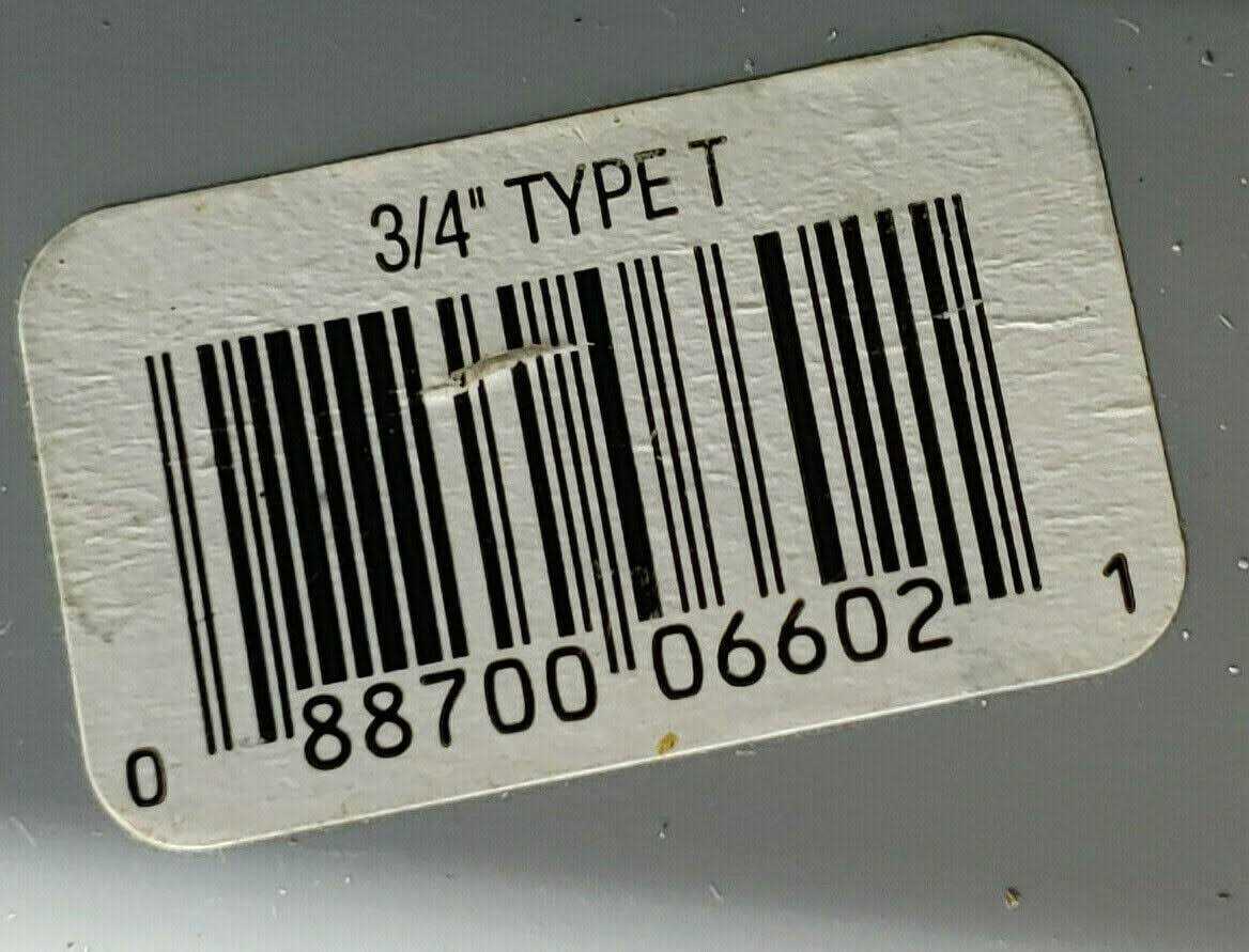 Cantex Body Conduit PVC T 3/4 5133564 - Cheap Fitting