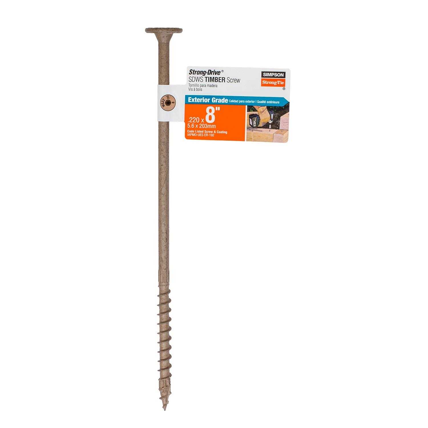 Simpson Strong-Tie Strong-Drive Wood Screws - Cheap Fitting
