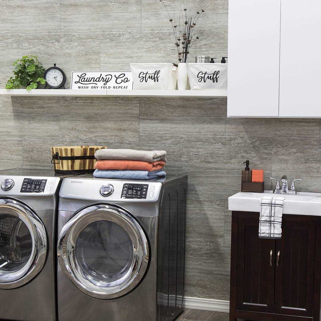 Palisade 25.6in x 14.8in Vinyl Wall Tile - Cheap Fitting