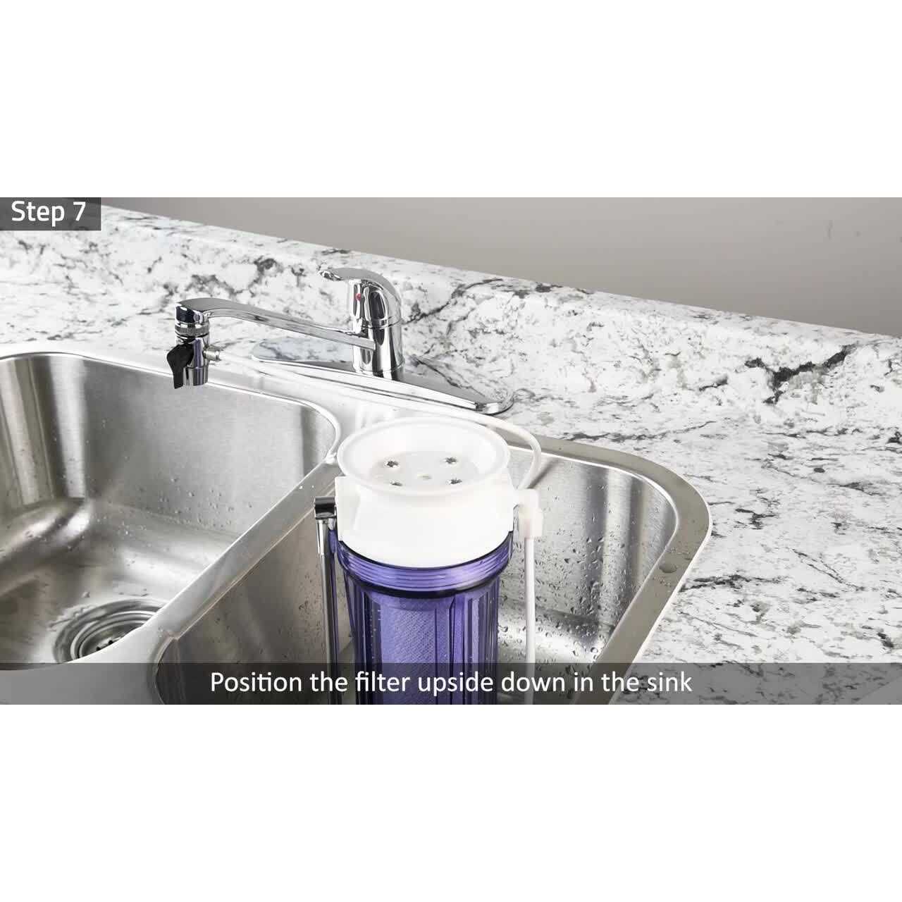 iSpring CKC1 Countertop Water Filtration - Cheap Fitting