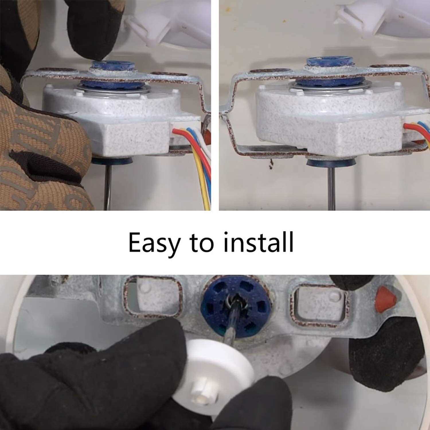 WR60X10185 Evaporator Fan Motor for General Electric Refrigerator by AMI PARTS,Replaces Part Numbers WR23X10353 WR23X10355 WR23X10364 PS1019114 - Cheap Fitting